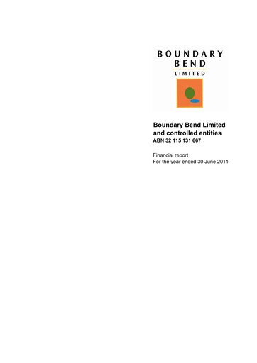 Thumbnail Cobram Estate Olives Financial Report 2011