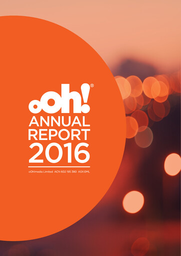 Miniature oOh!media Limited Rapport annuel 2016