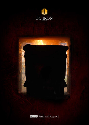 Thumbnail BCI Minerals Limited Annual Report 2009