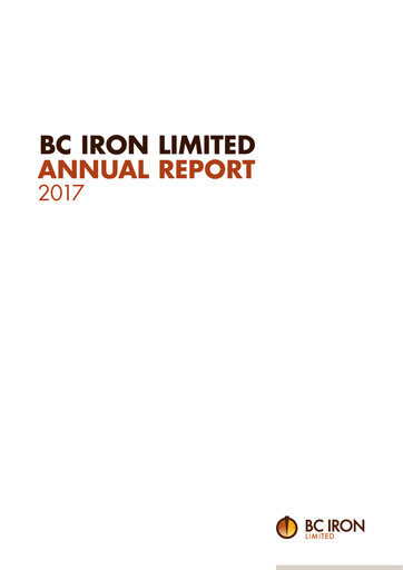 Thumbnail BCI Minerals Limited Annual Report 2017