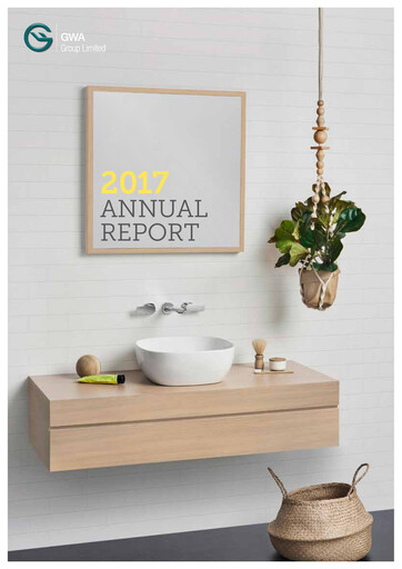 Thumbnail GWA Group Limited Annual Report 2017