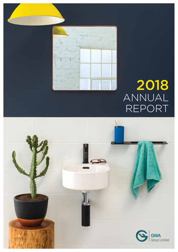 Thumbnail GWA Group Limited Annual Report 2018