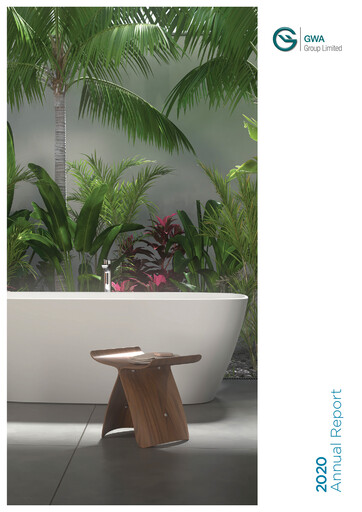 Thumbnail GWA Group Limited Annual Report 2020