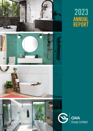 Thumbnail GWA Group Limited Annual Report 2023