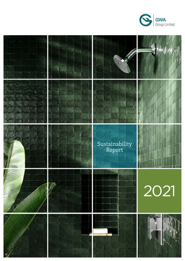 Thumbnail GWA Group Limited Sustainability Report 2021