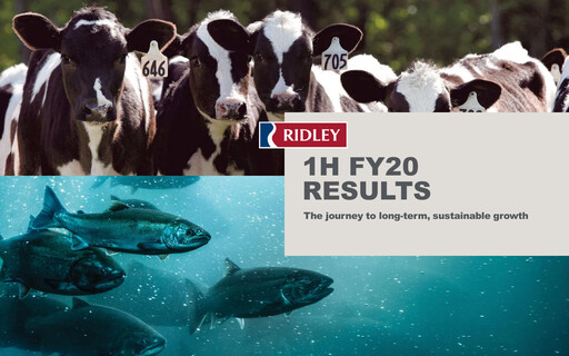 Vorschaubild Ridley Corporation Halbjahresbericht 2020-h1