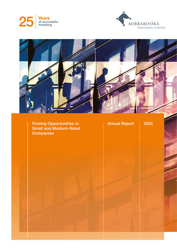 Thumbnail Mirrabooka Investments Limited Annual Report 2024