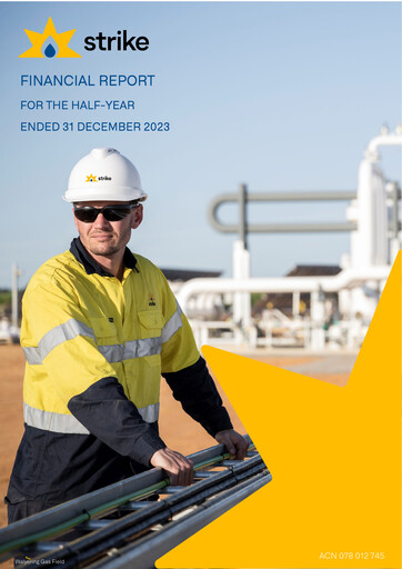 Thumbnail Strike Energy Half-year Report 2024-h1