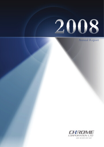 Thumbnail Pantoro Limited Annual Report 2008