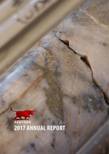 Thumbnail Pantoro Limited Annual Report 2017