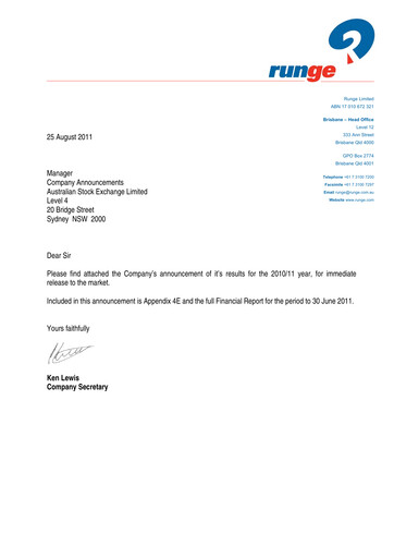 Thumbnail RPMGlobal Holdings Limited Financial Report 2011