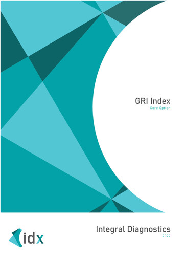 Miniature Integral Diagnostics Limited Rapport ESG 2022