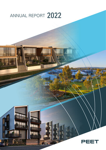 Thumbnail Peet Limited Annual Report 2022