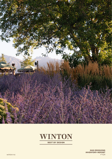 Thumbnail Winton Land Sustainability Report 2024