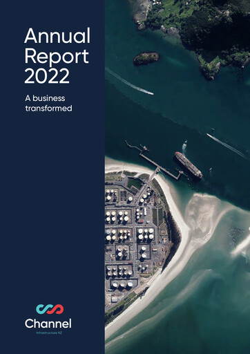 Vorschaubild Channel Infrastructure NZ Limited Jahresbericht 2022