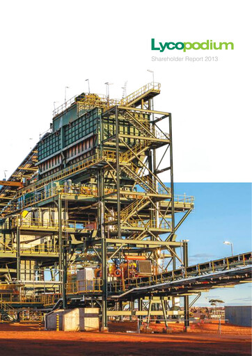 Thumbnail Lycopodium Annual Report 2013