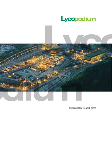 Thumbnail Lycopodium Annual Report 2019