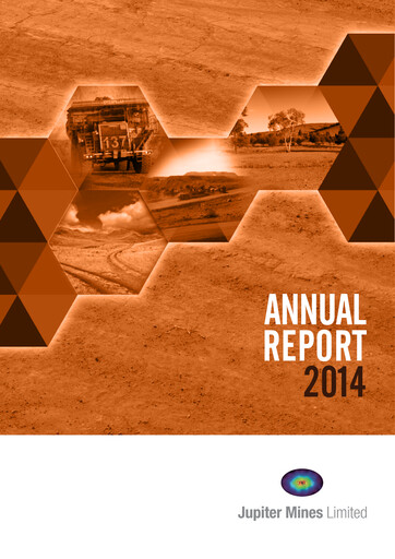 Thumbnail Jupiter Mines Limited Annual Report 2014