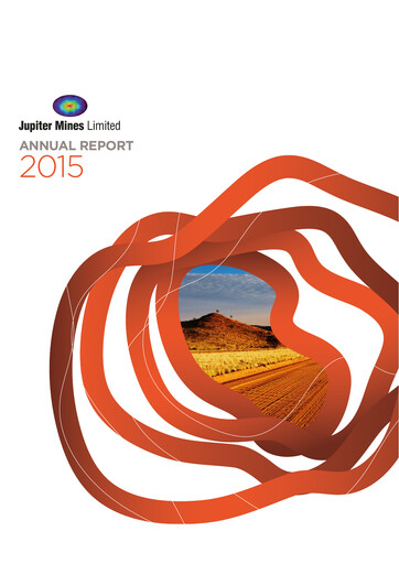 Thumbnail Jupiter Mines Limited Annual Report 2015