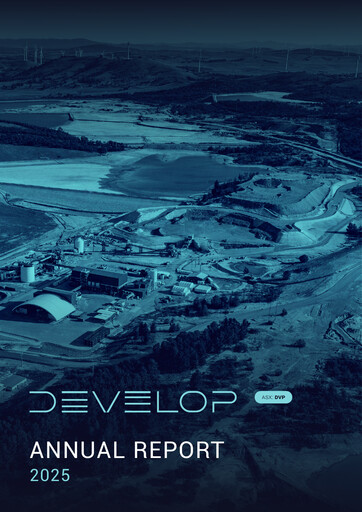 Thumbnail Develop Global Limited Annual Report 2025