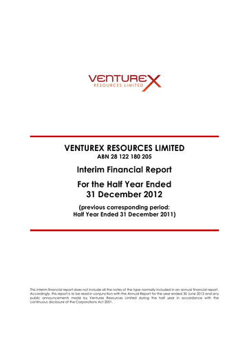 Thumbnail Develop Global Limited Financial Report 2013-h1