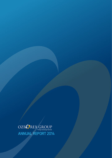Thumbnail OFX Group Annual Report 2014