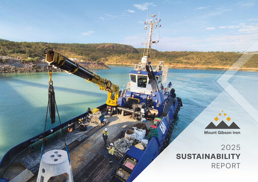 Thumbnail Mount Gibson Iron Sustainability Report 2025