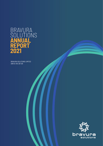 Thumbnail Bravura Solutions Annual Report 2021
