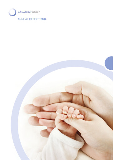 Thumbnail Monash IVF Group Annual Report 2014