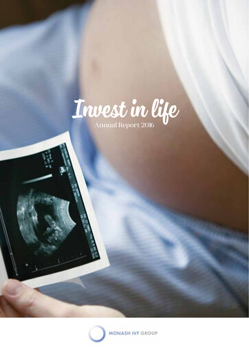 Thumbnail Monash IVF Group Annual Report 2016