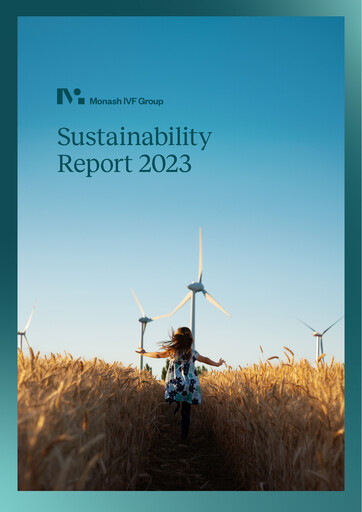 Thumbnail Monash IVF Group Sustainability Report 2023