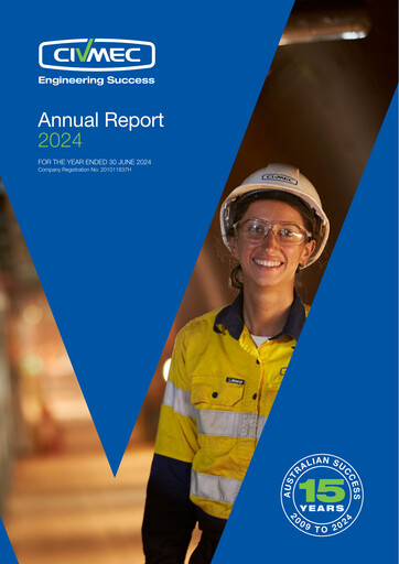 Thumbnail Civmec Limited Annual Report 2024