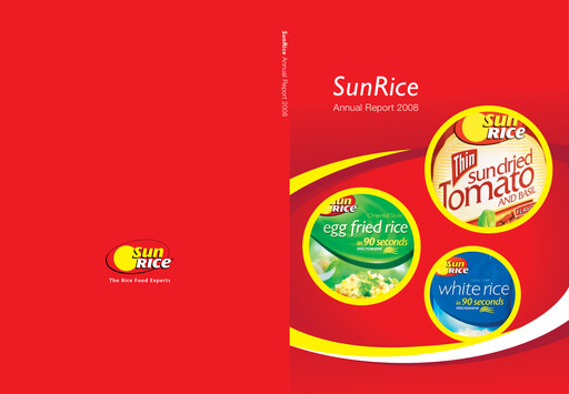 Thumbnail Ricegrowers Limited Annual Report 2008