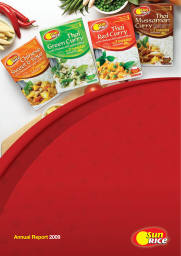 Thumbnail Ricegrowers Limited Annual Report 2009