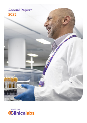 Thumbnail Australian Clinical Labs Annual Report 2023
