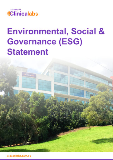Thumbnail Australian Clinical Labs ESG Report 2021