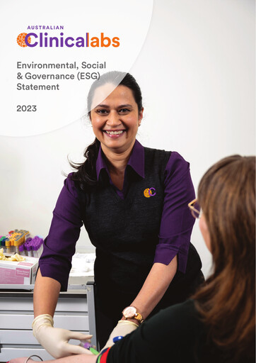 Thumbnail Australian Clinical Labs ESG Report 2023