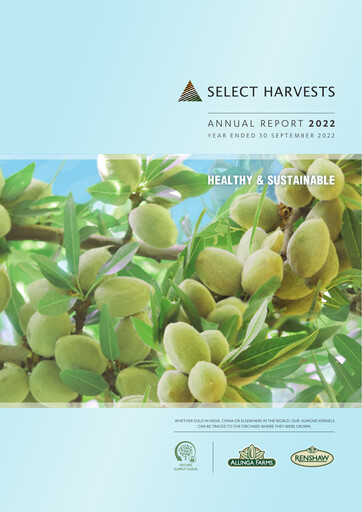 Thumbnail Select Harvests Limited Annual Report 2022
