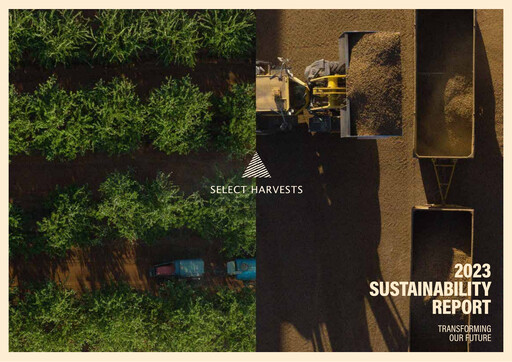 Vorschaubild Select Harvests Limited Nachhaltigkeitsbericht 2023