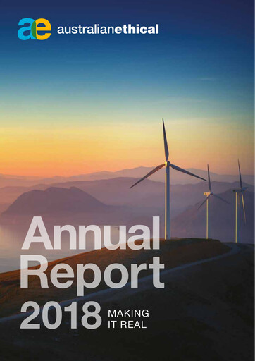 Vorschaubild Australian Ethical Investment Limited Jahresbericht 2018