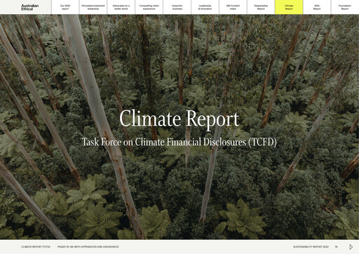 Thumbnail Australian Ethical Investment Limited ESG Report 2022