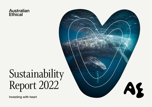Vorschaubild Australian Ethical Investment Limited Nachhaltigkeitsbericht 2022