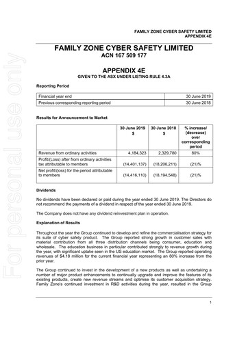 Thumbnail Qoria Limited Annual Report 2019