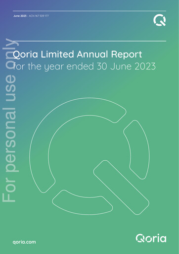 Thumbnail Qoria Limited Annual Report 2023