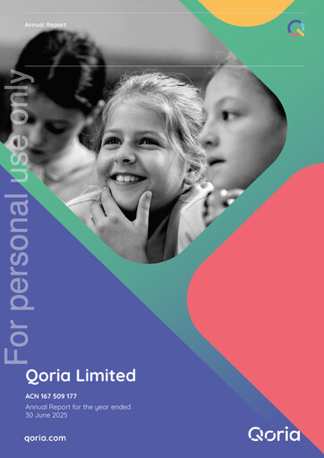 Thumbnail Qoria Limited Annual Report 2025
