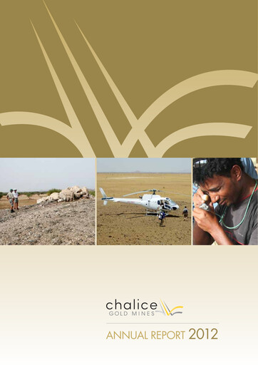 Thumbnail Chalice Mining Annual Report 2012