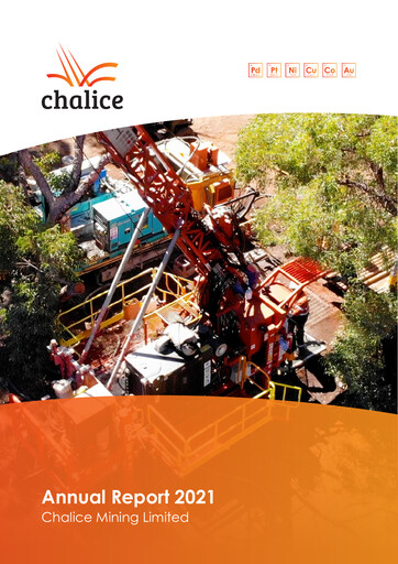 Thumbnail Chalice Mining Annual Report 2021