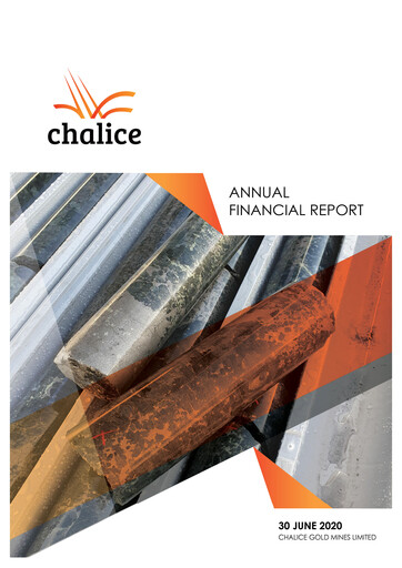 Thumbnail Chalice Mining Financial Report 2020