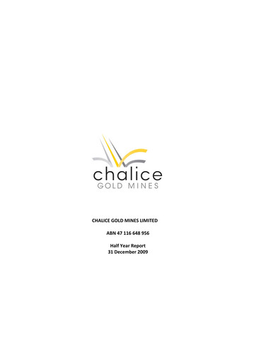 Thumbnail Chalice Mining Half-year Report 2010-h1