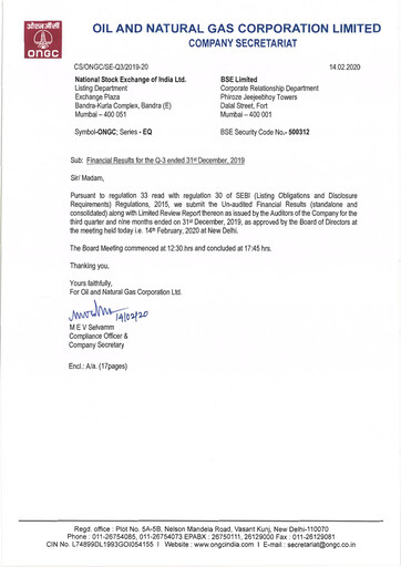 Thumbnail Oil & Natural Gas

 Quarterly Report 2019-q3